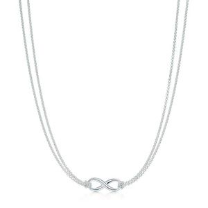 Tiffany & Co. infinity pendant in silver